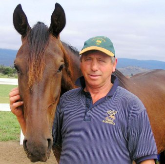 Trainer Eric Jacobson.
