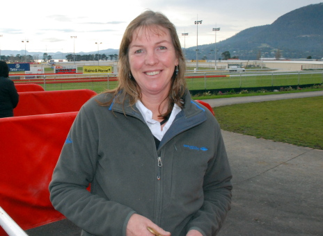 Trainer Harriet Paul celebrated her first double at Tattersall's Park in Hobart last Sunday
