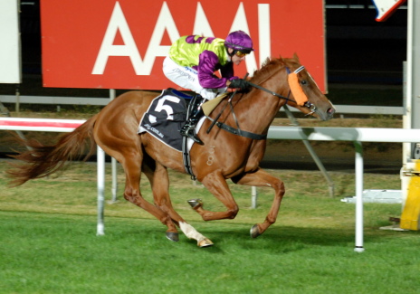Gee Gee's La Quita is eased down by Robert Thompson as she cruises to an effortless win in the Aceland Thousand Guineas
