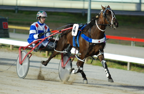 Mr Nickel (Greg Sugars) careers away from his rivals to easily win the SEW Eurodrive Tasmanian Derby
