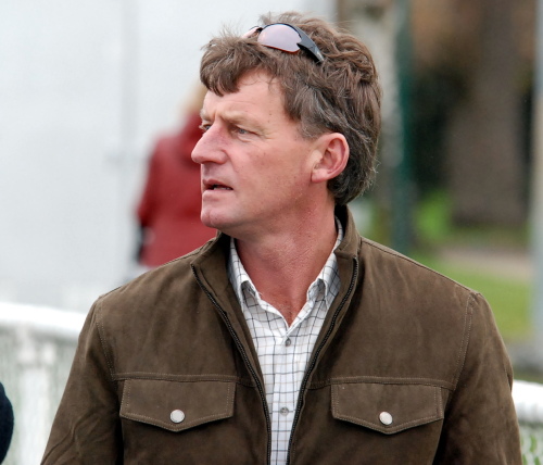 Trainer John Blacker - impressed with Second Dozen's first-up performance
