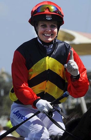 Top NSW apprentice Jenny Duggan will ride at The TOTE Racing centre in Launceston 