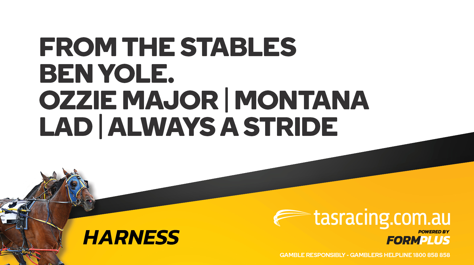 From the Stables – Hobart, 30 April