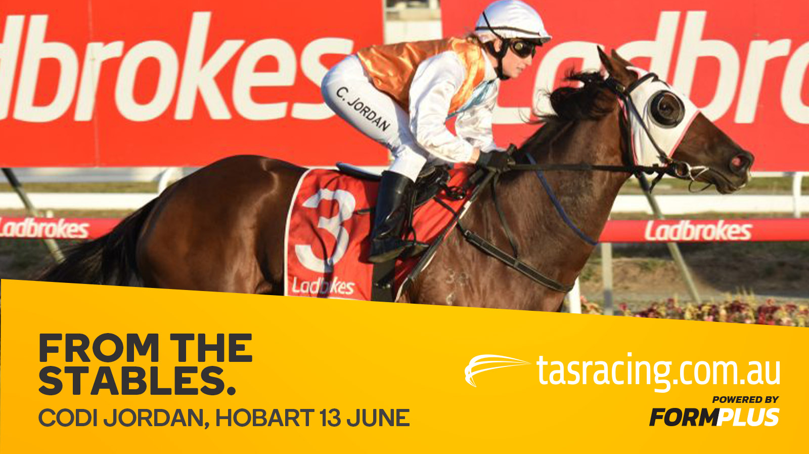 From the Stables – Codi Jordan, Hobart 13 June