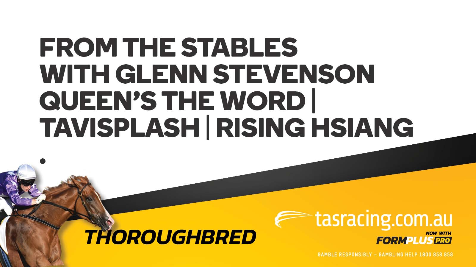 From the Stables – Launceston, 13 October